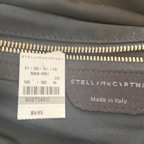 Stella McCartney Black Satin 🖤RARE🖤clutch - Picture 9 of 9